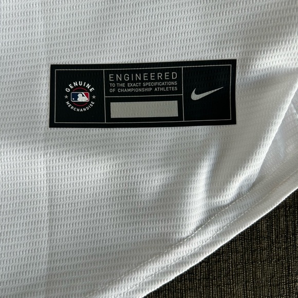 Nike Authentic Pittsburgh Pirates MLB Baseball White Jersey Mens Size Medium - Picture 4 of 5